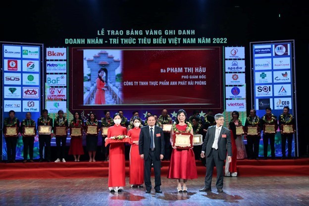 Anh Phát Food, đối tác lớn của PTCN Hòa Phát đạt Top 50 thương hiệu vàng Việt Nam 2022
