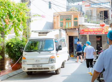 Anh Phát Food ủng hộ thịt cho người dân có hoàn cảnh khó khăn vào mùa dịch Covid